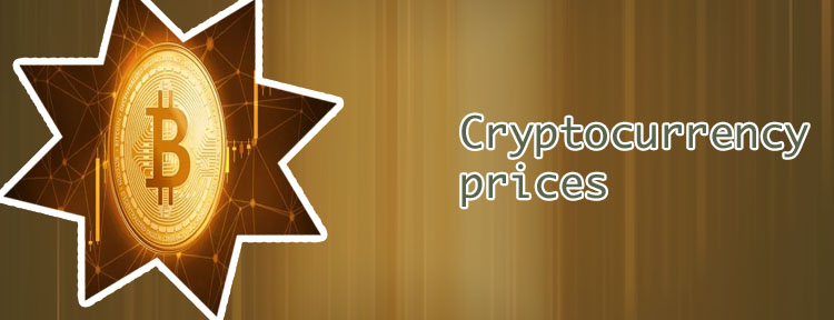Cryptocurrency prices